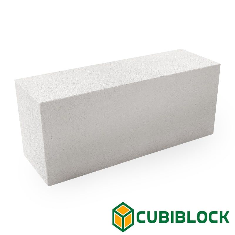 Газобетонный блок стеновой Cubi Block D400 625х500х250 B2.5